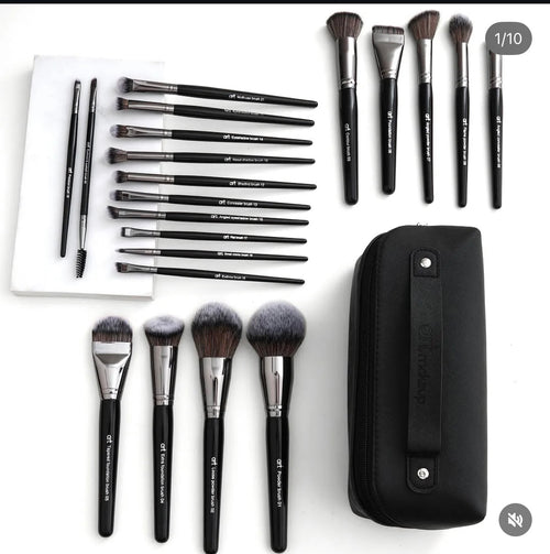 21 pinceaux ART MAKEUP + trousse