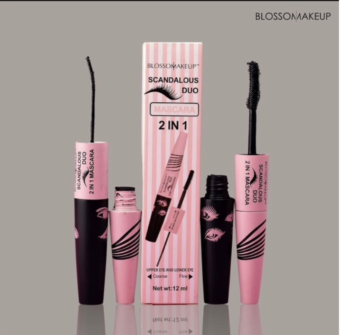 Mascara 2 en 1 - BlossomMakeup